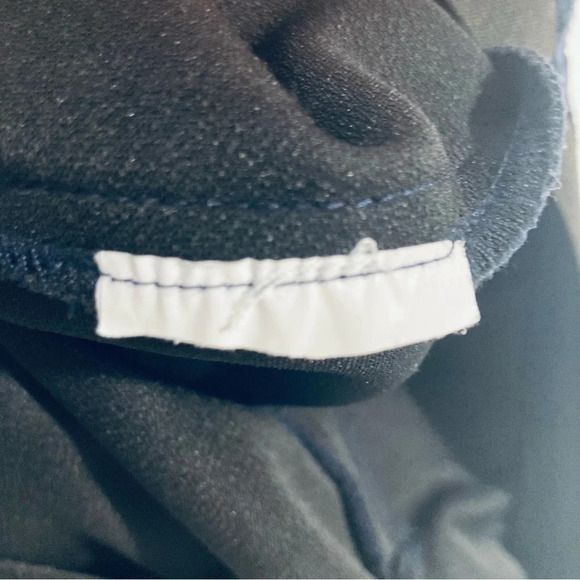 JOSEPH RIBKOFF Sz 14 Tapered  Soft Flowy Fabric Faux Zipper Pocket Trouser Pants - Picture 5 of 7